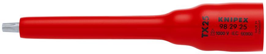 Hlavica KNIPEX 98 29 25, TX25, 3/8", Torx, VDE 1000V