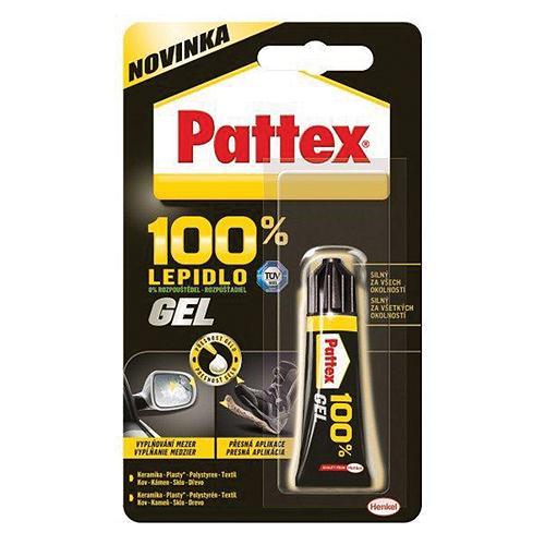 Lepidlo Pattex 100% GEL, 8 g