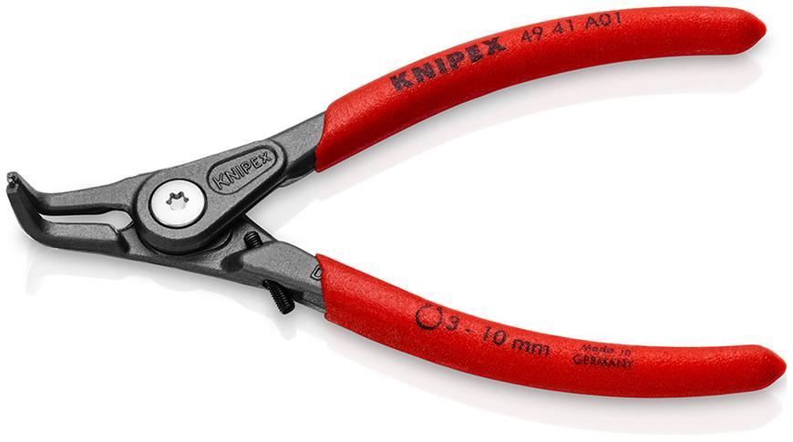 Klieste KNIPEX 49 41 A01, 3-10 mm, zahnute 90st, precizne, na vonk. kruzky