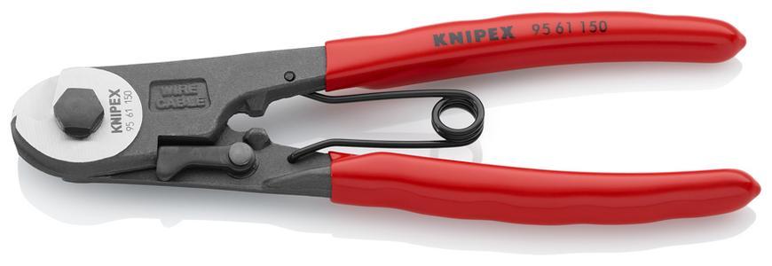 Noznice KNIPEX 95 61 150, 150 mm, do 3mm2, na ocel. lanka