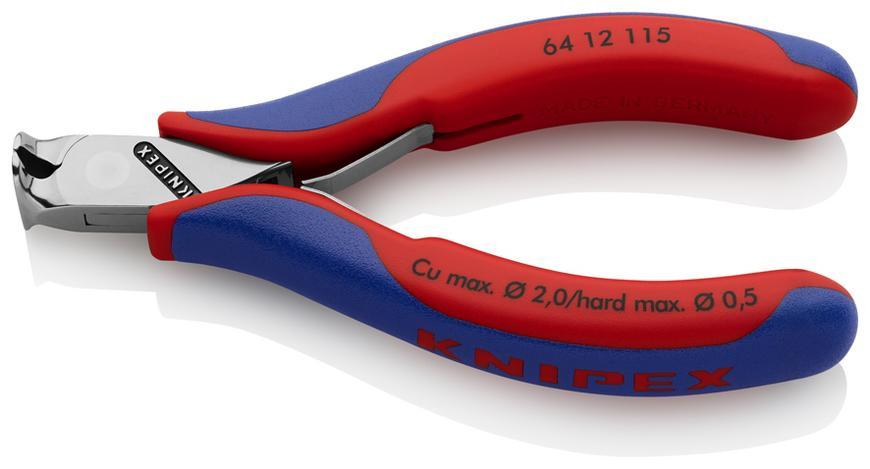 Klieste KNIPEX 64 12 115, 115 mm, stipacie, celne, pre elektroniku