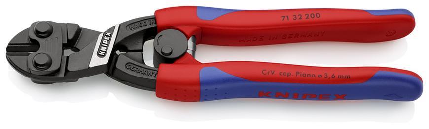 Klieste KNIPEX 71 32 200, 200 mm, stipacie, kampakt. pakove