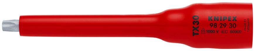 Hlavica KNIPEX 98 29 30, TX30, 3/8", Torx, VDE 1000V