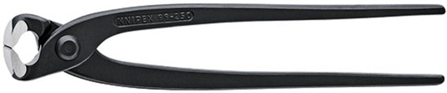 Klieste KNIPEX 99 00 250, 250 mm, armovacie, cierne, rucka bez povlaku