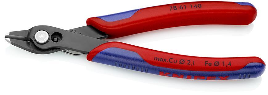 Kliešte KNIPEX 78 61 140 – 140 mm, štípacie, jemná mechanika, XL
