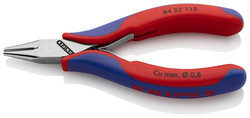 Klieste KNIPEX 64 22 115, 115 mm, stipacie, mini celuste, celne, pre elektroniku