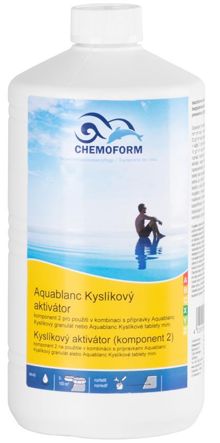 Prípravok do bazéna Chemoform 0590, Kyslíkový aktivátor 1 lit.