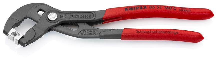 Klieste KNIPEX 85 51 180 C, 180 mm, pre had. spony Click