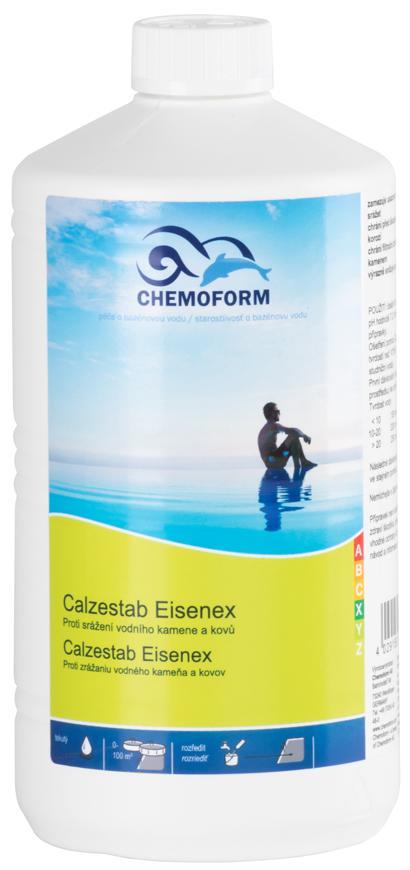 Prípravok do bazéna Chemoform 1105, Calzestab Eisenex, čistič, bal. 1 lit.