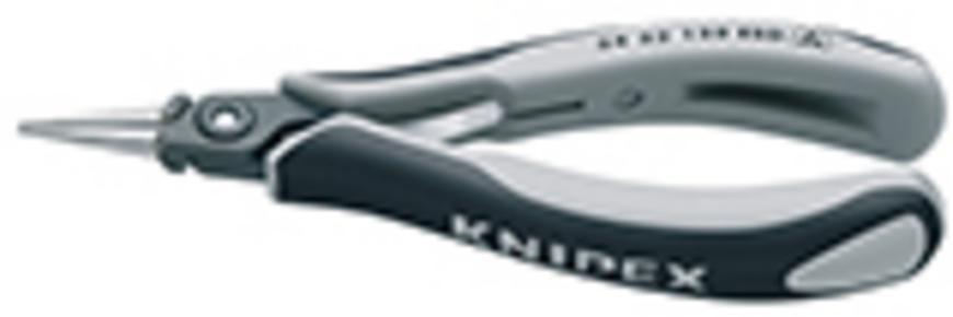 Klieste KNIPEX 34 32 130 ESD, 130mm, gulate, spicate celustie, pre elektroniku