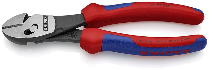 Klieste KNIPEX 73 72 180, 180 mm, stipacie, bocne, TwinForce