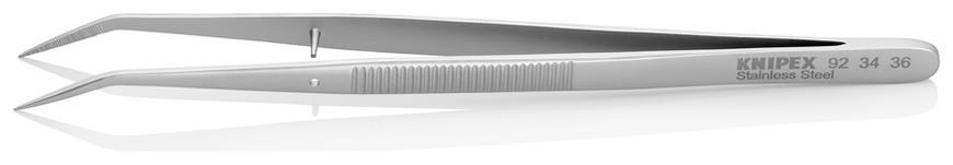 Pinzeta KNIPEX 92 34 36, 152 mm, univerzalna, zahnuta, 25st