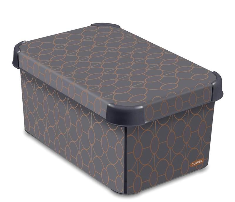 Box Curver® DECO STOCKHOLM S, Art Deco, 30x14x20 cm Doplnky do