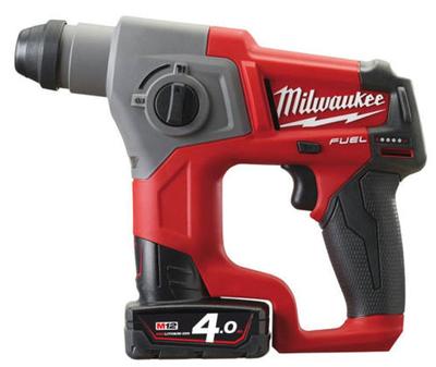 Kladivo Milwaukee M12 CH-402X, 2x4,0Ah, SDS+, 1.1J