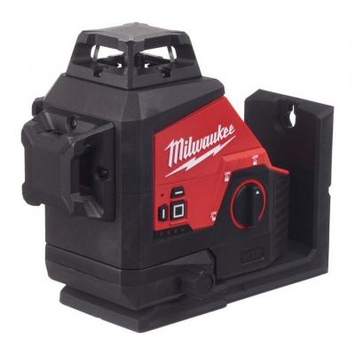 Laser Milwaukee M12 3PL-401C, 3D, 360st, liniovy