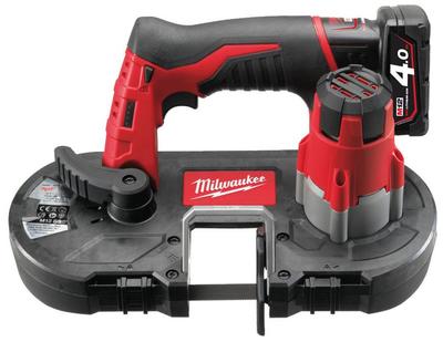 Pila Milwaukee M12 BS-402C, 2x4.0 Ah, pasova