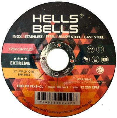 Kotúč Hells Bells 125x4.0x22.2mm, T27, Extreme