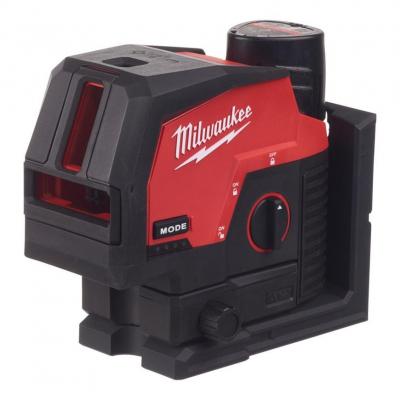 Laser Milwaukee M12 CLLP-301C, krizovy/bodovy