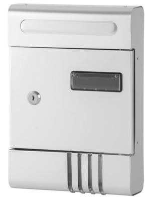 Schranka GL-17AL, eloxovaný hliník, 290x205x65 mm, strieborná