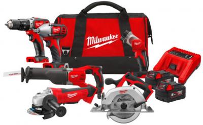Set Milwaukee M18 PP6B-502B