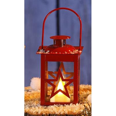 Lampas MagicHome LX2091, Hviezda, mix biely/červený, LED, bal. 12 ks