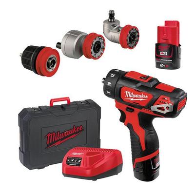 Skrutkovac Milwaukee M12 FPDXKIT-202X, 2x2.0Ah, 37Nm, s priklepom