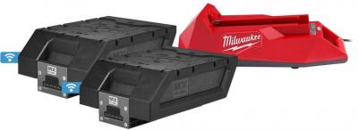 Set Milwaukee MXF NRG-406, 2x6.0Ah + MXF C nabijacka