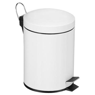 Kos Easyhome PD-19 03 lit, biely, s pedálom, na odpad
