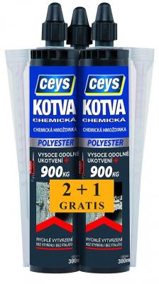 Kotva Ceys Chemická, Polyester, 2+1 grátis