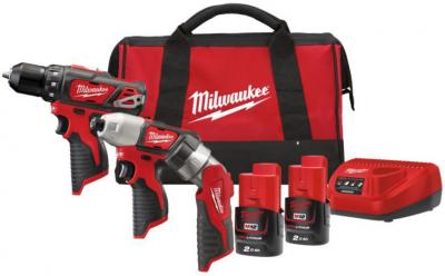 Set Milwaukee M12 BPP3A-202B