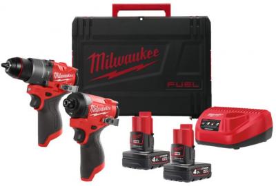 Set Milwaukee M12 FPP2A2-402X