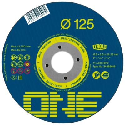 Kotuc Tyrolit ONE 230x1,9x22,23mm, A46Q-BFO, 2v1, ocel/nerez
