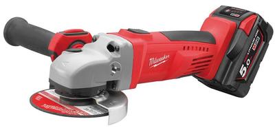 Bruska Milwaukee® HD28 AG115-502X, 2x5.0Ah, 115mm, uhlová