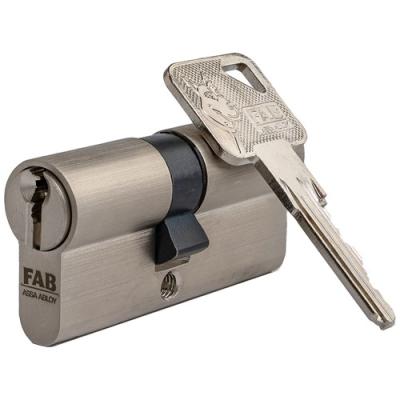 Vložka cylindrická FAB HOME 3.00***/BDNs 30+35, 5 kľúčov, stavebná, satenový nikel