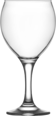 Pohár Misket, LAV, sklenený, na víno, 365 ml, 75x177 mm, bal. 6 ks