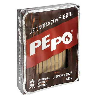 Gril PE-PO®, jednorázový, FSC®