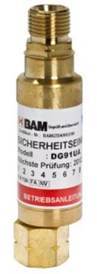 Predloha Messer 0.463.372, DG91UA • G1/4" RH, Oxy, 15bar