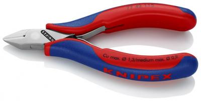Klieste KNIPEX 77 42 115, 115 mm, stipacie, bocne, pre elektroniku, prievl. klb