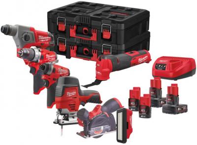 Set Milwaukee M12 FPP7A-624P