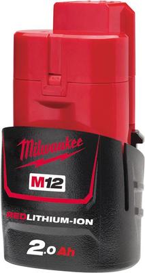 Akumulator Milwaukee M12 B2, 12V, 2.0 Ah
