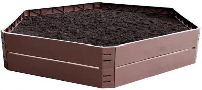 2. TRIEDA Záhon Strend Pro RB083, 132x25 cm, 250 lit., PP, 6-dielny, vyvýšený