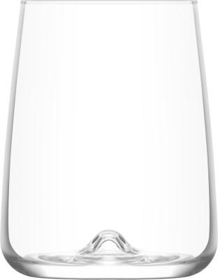 Pohár Terra, LAV, sklenený, na vodu, 360 ml, 64x100 mm, bal. 6 ks