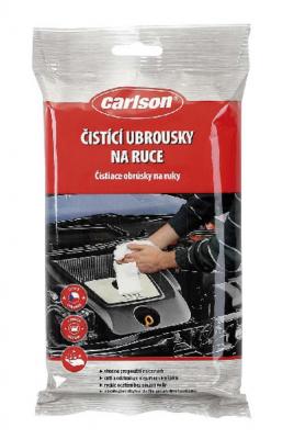 Obrúsky čistiace carlson, na ruky, na auto, 26 ks