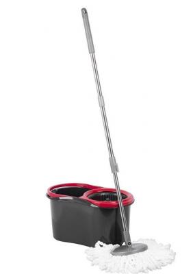 2.TRIEDA Suprava upratovacia Strend Pro TURBOSTAR BLACK EDITION 13L, rotacny mop, teleskopicky