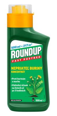 Koncentrát Roundup Fast, proti burine, 500 ml