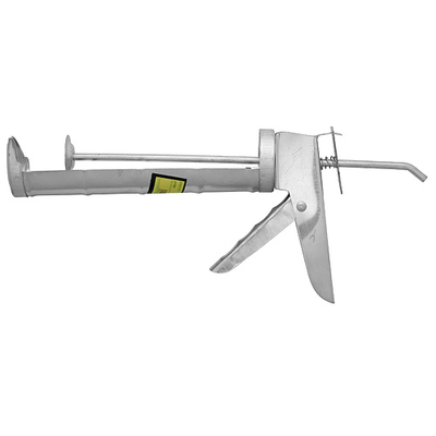 Pištoľ výtlačná Strend Pro CG1532, chrómová, polouzavretá, na silikón a tmel, 230 mm
