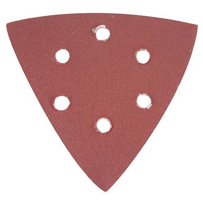 Výsek Worcraft MF-300, s otvormi, brúsny, Triangle, P80, bal. 10 ks