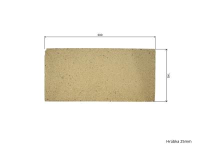 Šamot 30 x 14,5 x 2,5