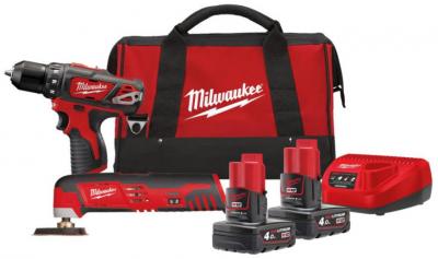 Set Milwaukee M12 BPP2D-402B