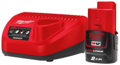 Sada Milwaukee M12 NRG-201, 1xM12 2.0 / C12 C